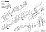 Bosch 0 607 151 503 370 WATT-SERIE Drill Spare Parts